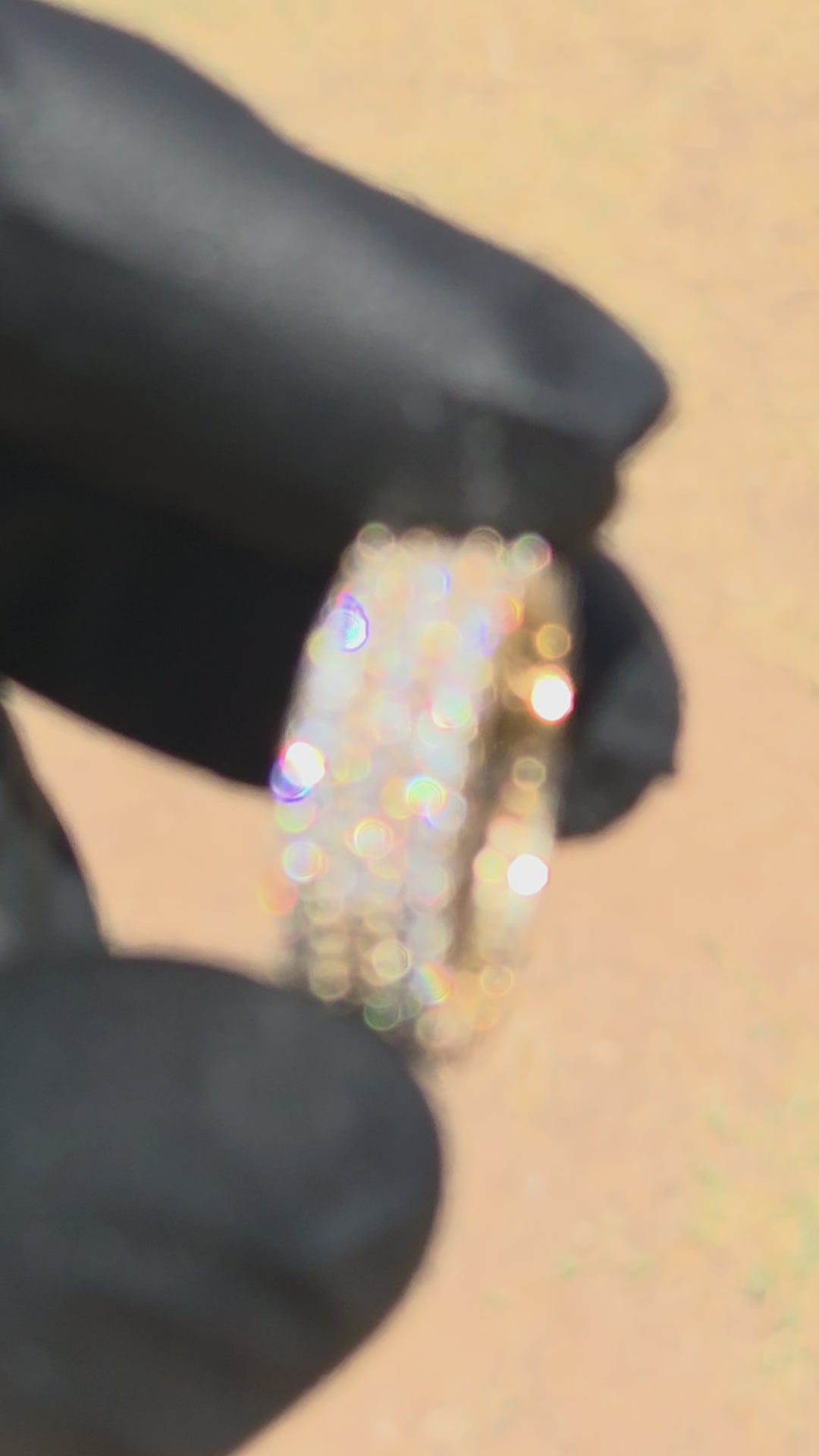 3 Row Diamond Eternity Band